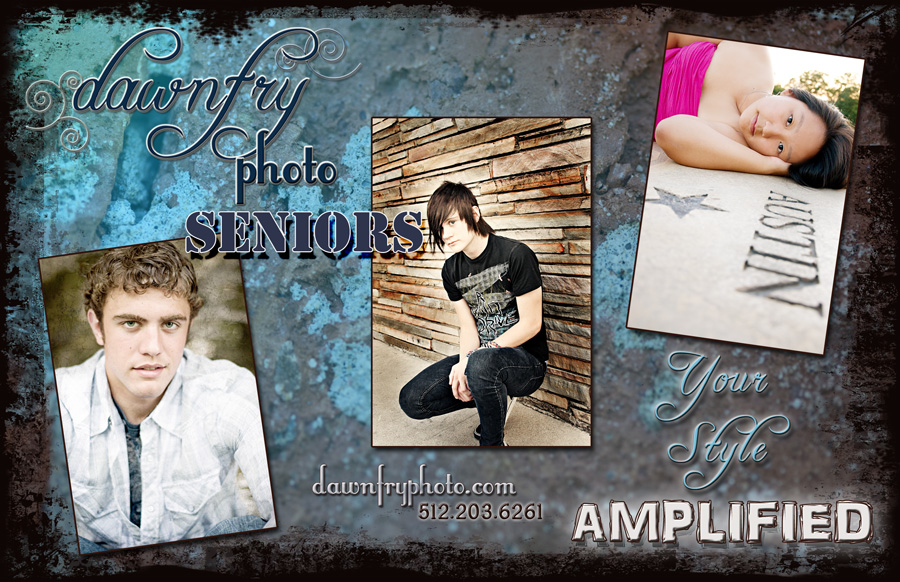 Austin Senior Photographer | senior promo card small0110