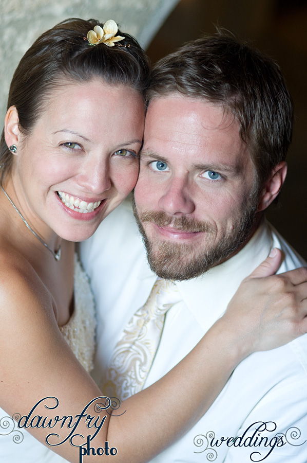 bride and groom portraits, dawn fry photo