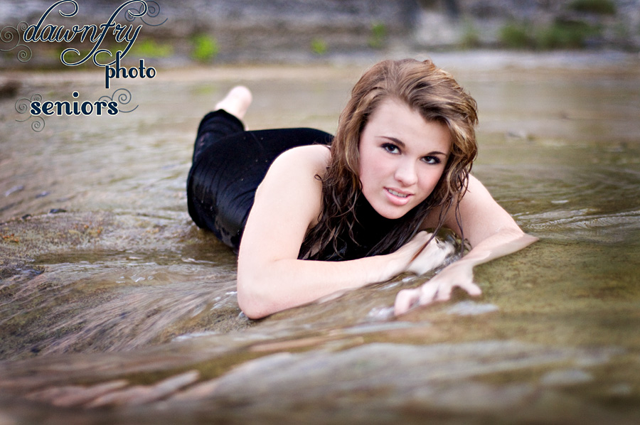 Trash The Dress Senior Style, Austin Senior Model, Dawn Fry Photo