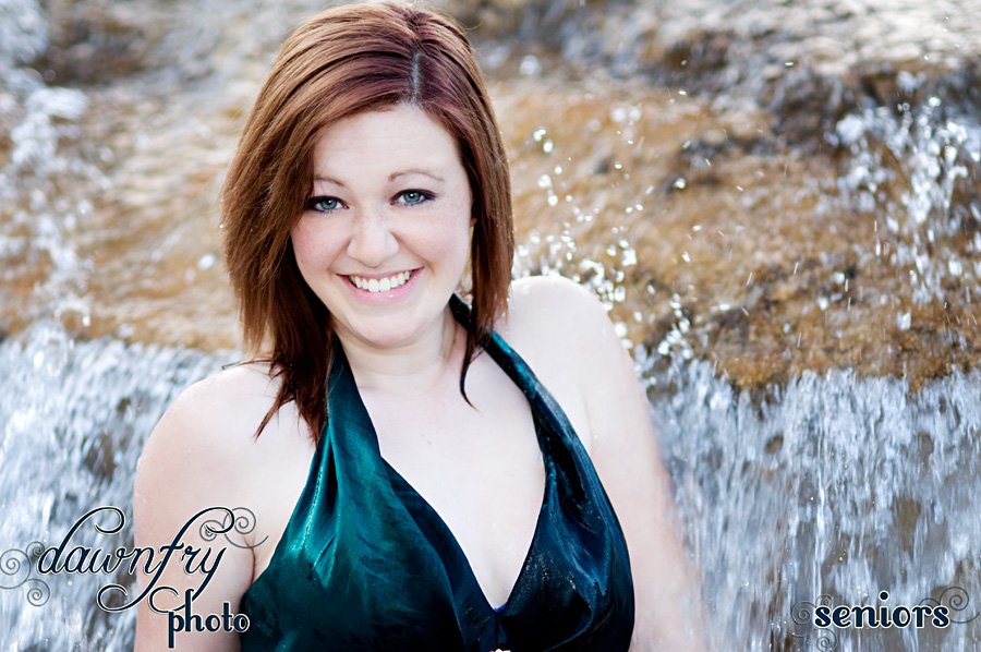 Senior Portraits in Austin, Water, Dawn Fry Photo